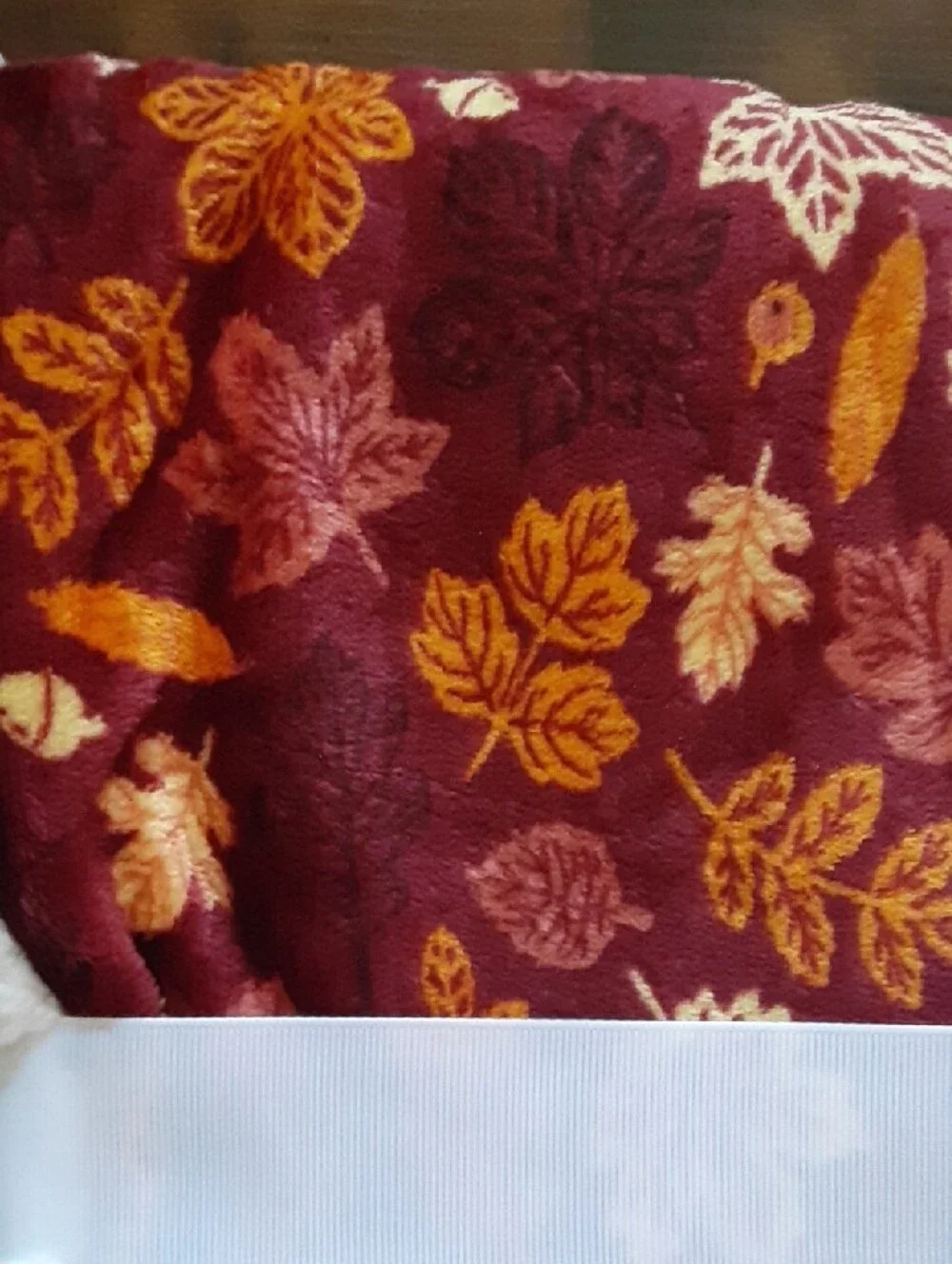 Posh Home burgundy shiny